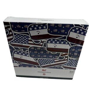 Vineyard Vines for Target 300 Piece Whale Red White Blue Nautical Puzzle New